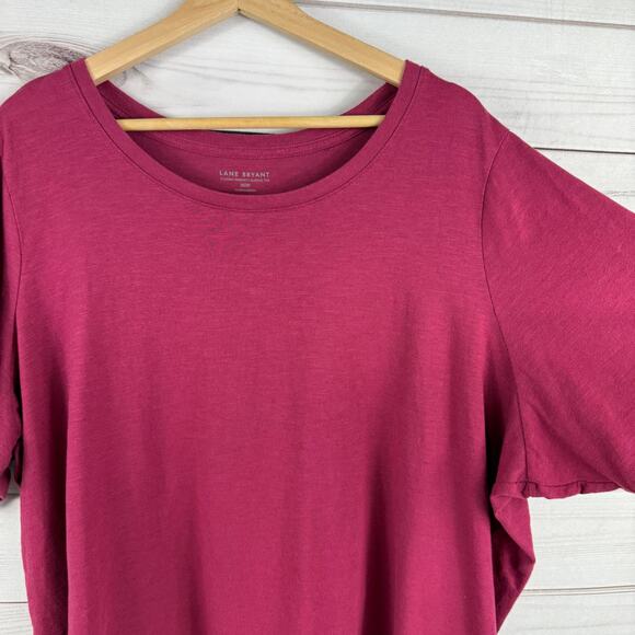 LANE BRYANT Classic Perfect Sleeve Tee Short Sleeve Womens Size 26/28 Plus Size - Picture 3 of 6